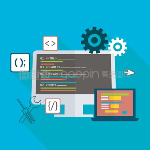网页开发服务 平面插图在计算机软件开发与设计中的价值与应用